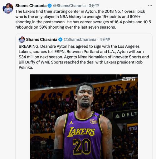 期待常规赛首秀！名记：艾顿表示他为揭幕战调整到了最佳状态